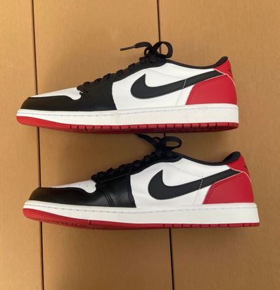 Nike Air Jordan 1 Retro Low OG "Black Toe"