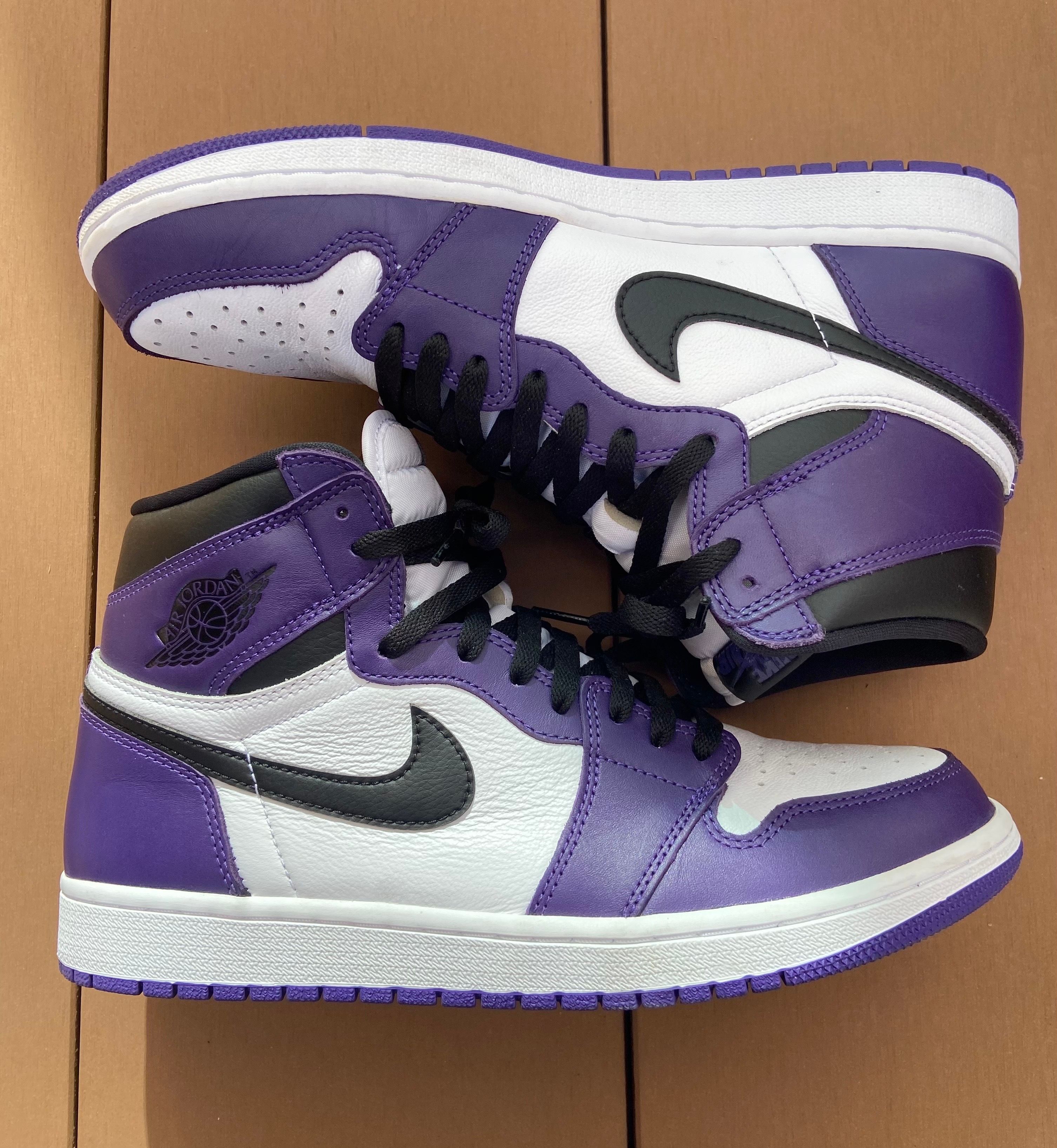 Nike Air Jordan 1 Retro High OG "Court Purple White/Black" (2020)
