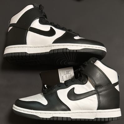 Nike Women's Dunk High "Black and White"