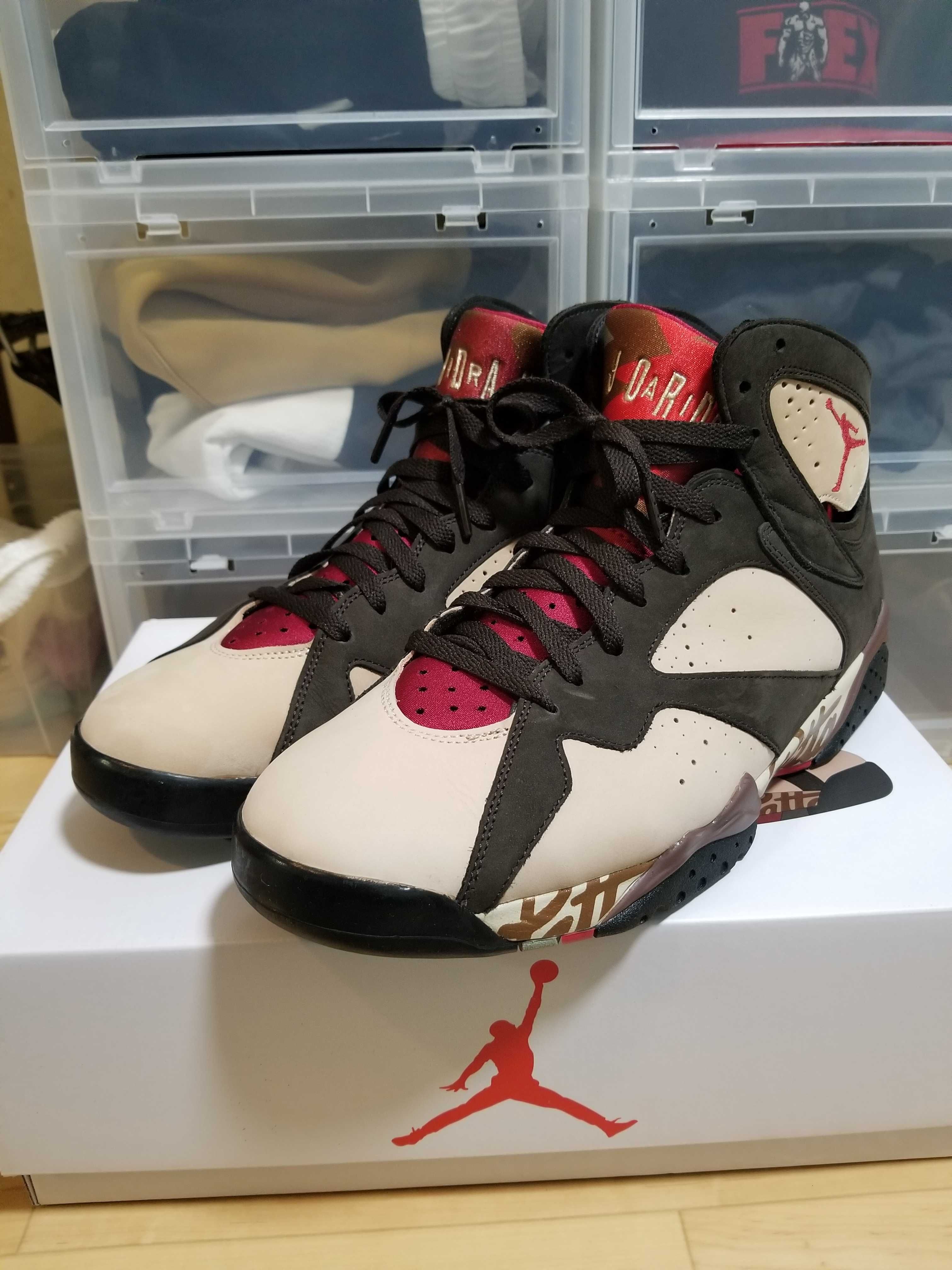 Patta × Nike Air Jordan 7 OG "Brown"