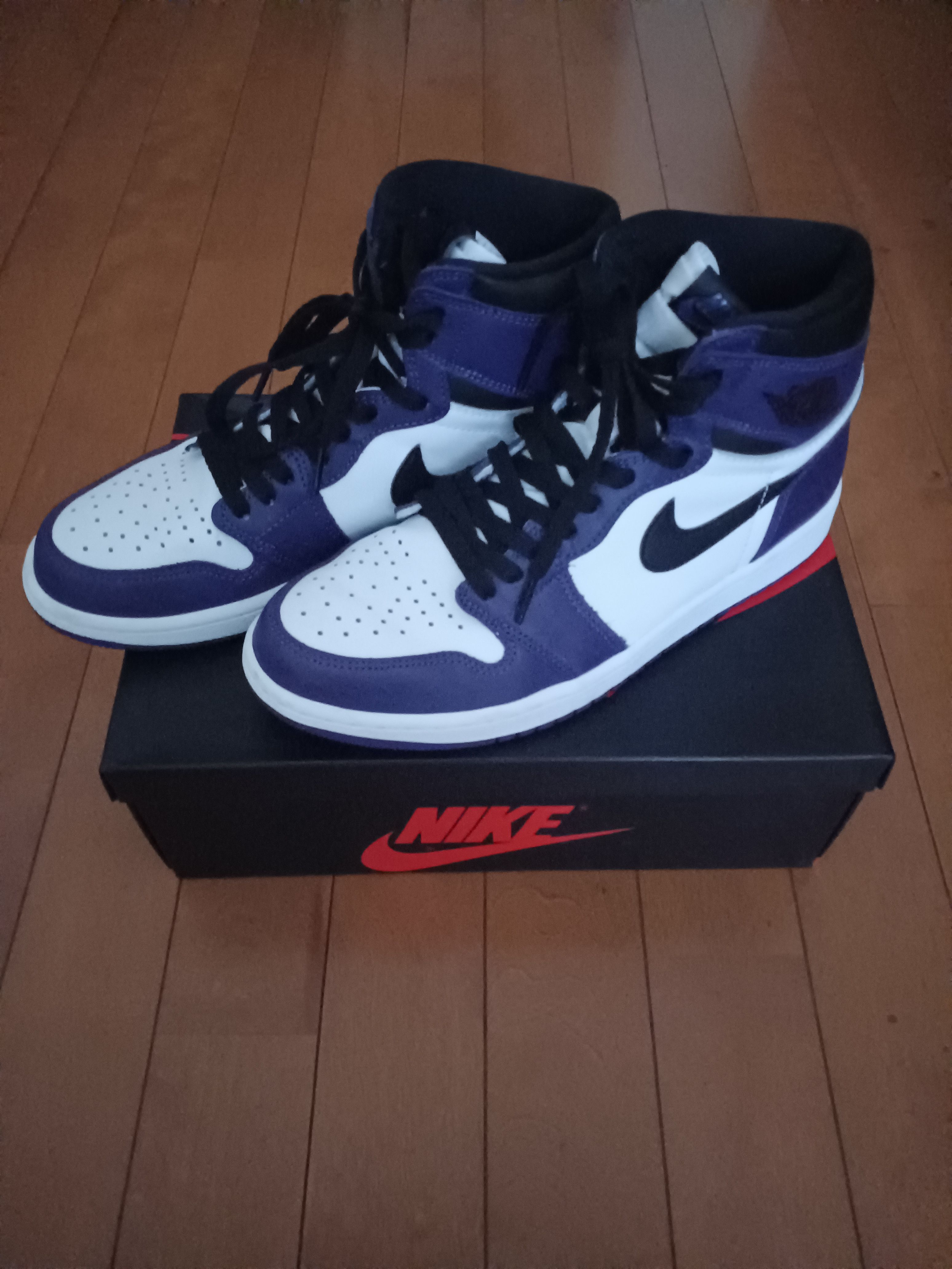 Nike Air Jordan 1 Retro High OG "Court Purple White/Black" (2020)