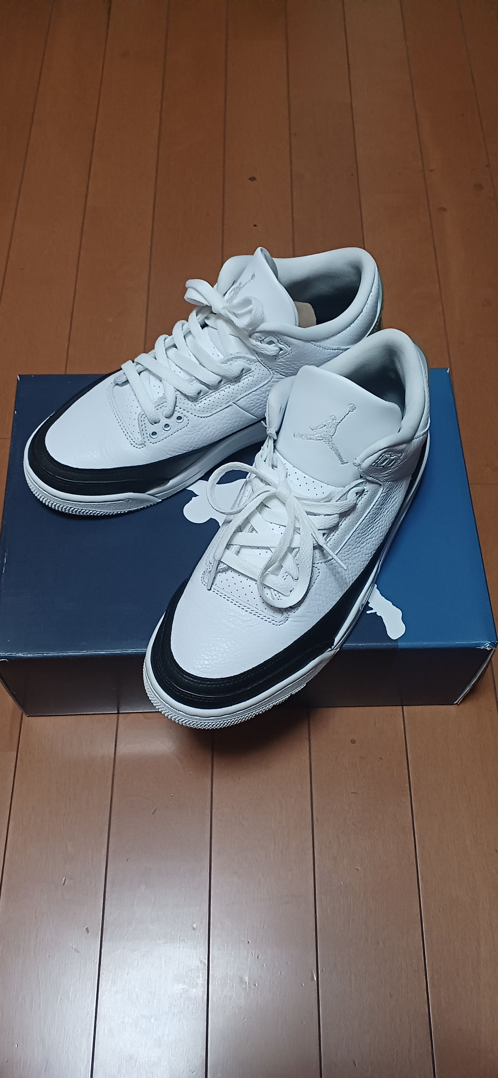 Fragment × Nike Air Jordan 3 "White/Black"