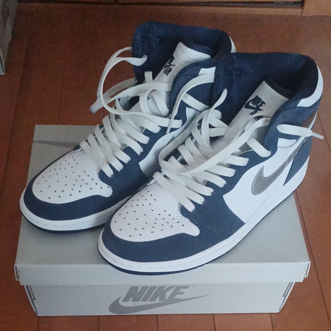 Nike Air Jordan 1 High OG CO.JP "White/Midnight Navy" (2020)(ブリーフケースなし)