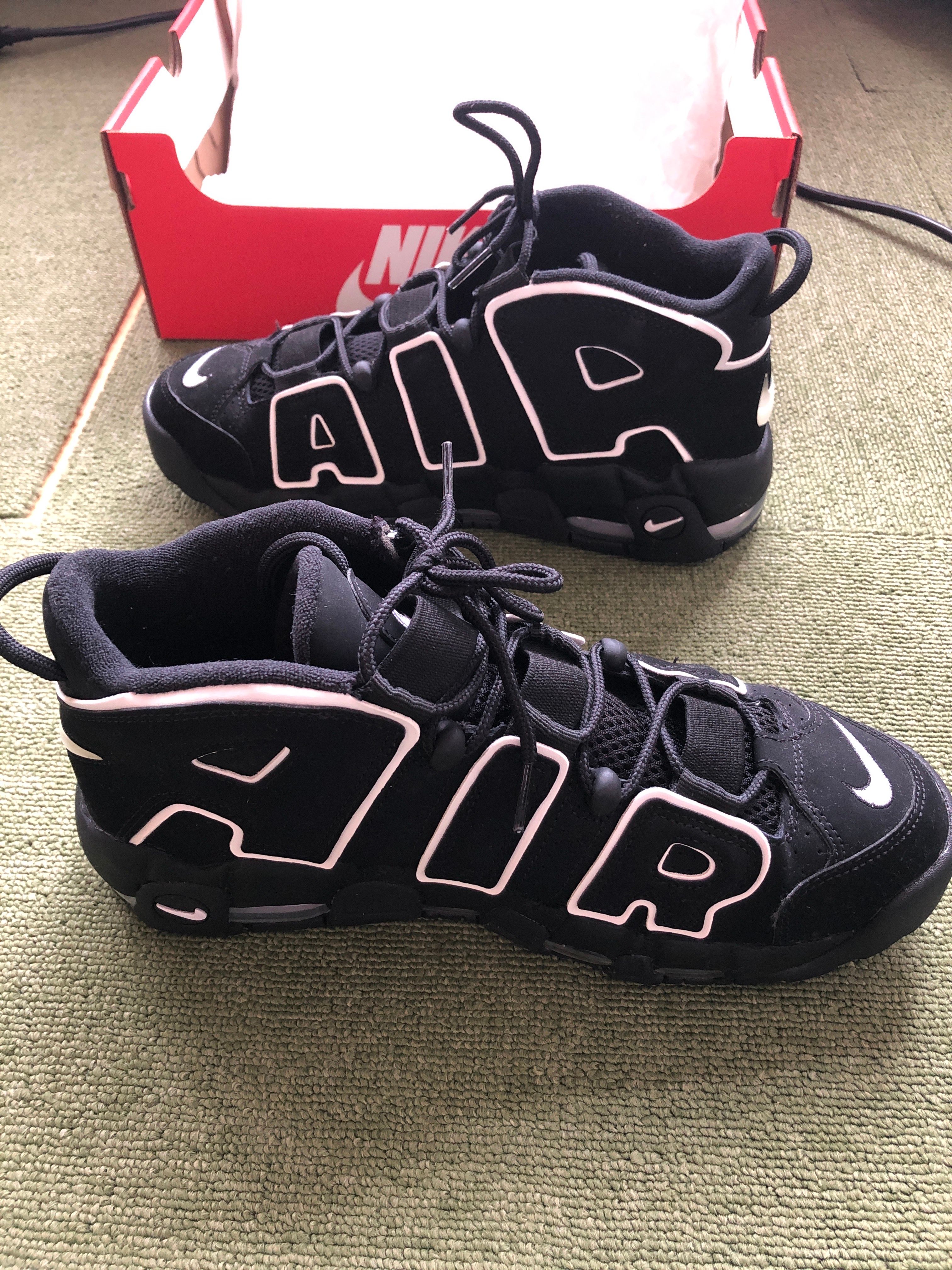 Nike Air More Uptempo "Black/White"(2020)