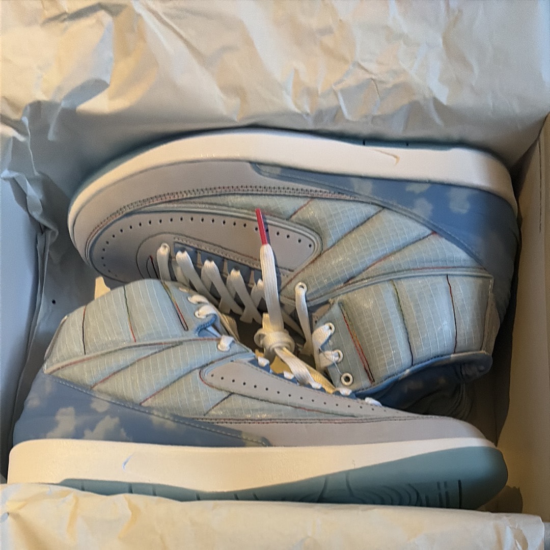 J Balvin × Nike Air Jordan 2 Retro SP "Celestine Blue/White/Multi Color"