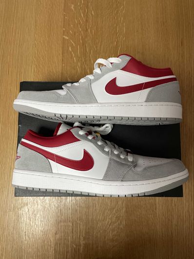 Nike Air Jordan 1 Low SE "White/Grey/Red"