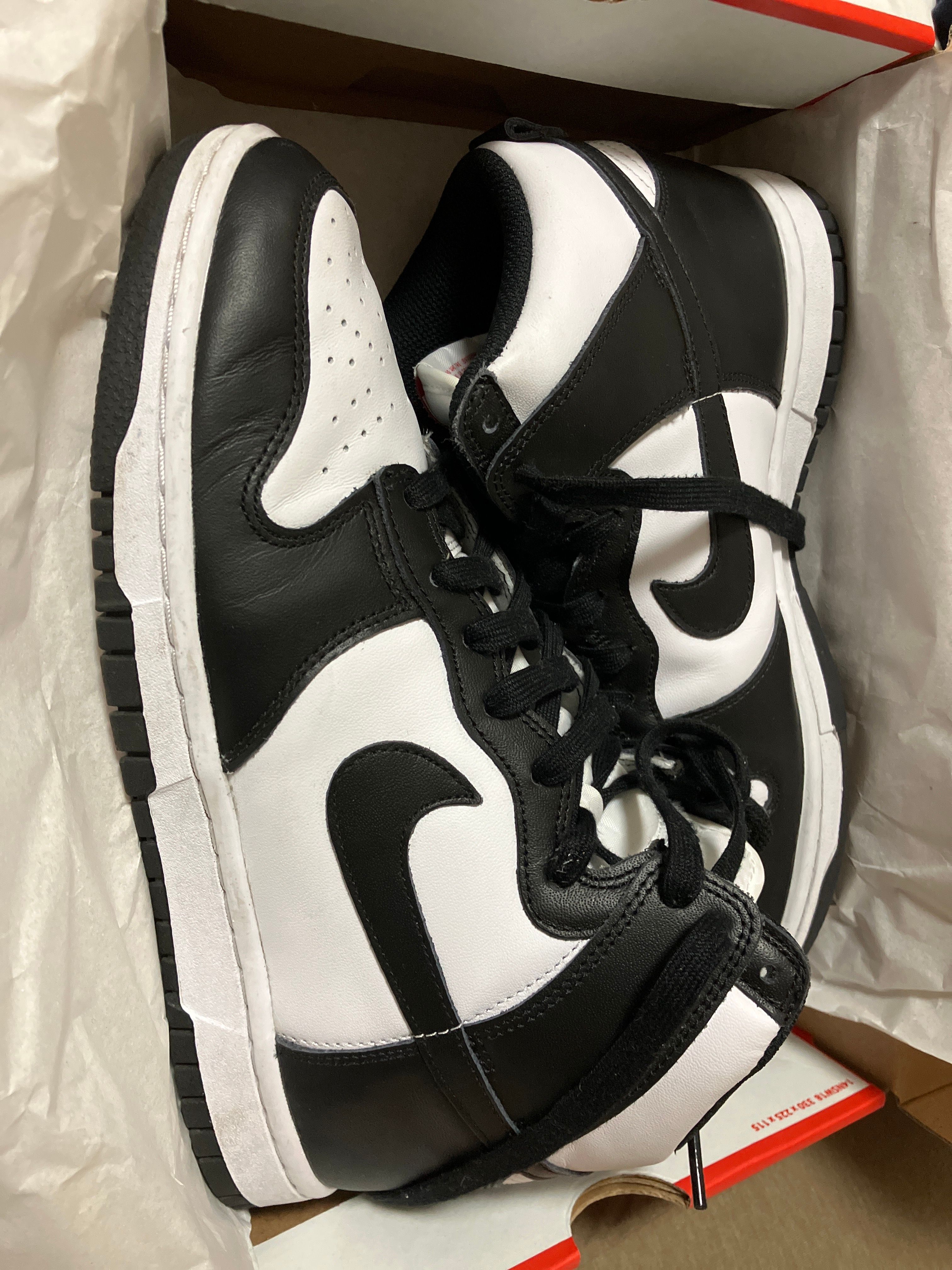 Nike Women's Dunk High "Black and White"