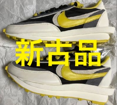 UNDERCOVER × sacai × Nike LD Waffle "Black/Sail-Dark Grey-Bright Citron"
