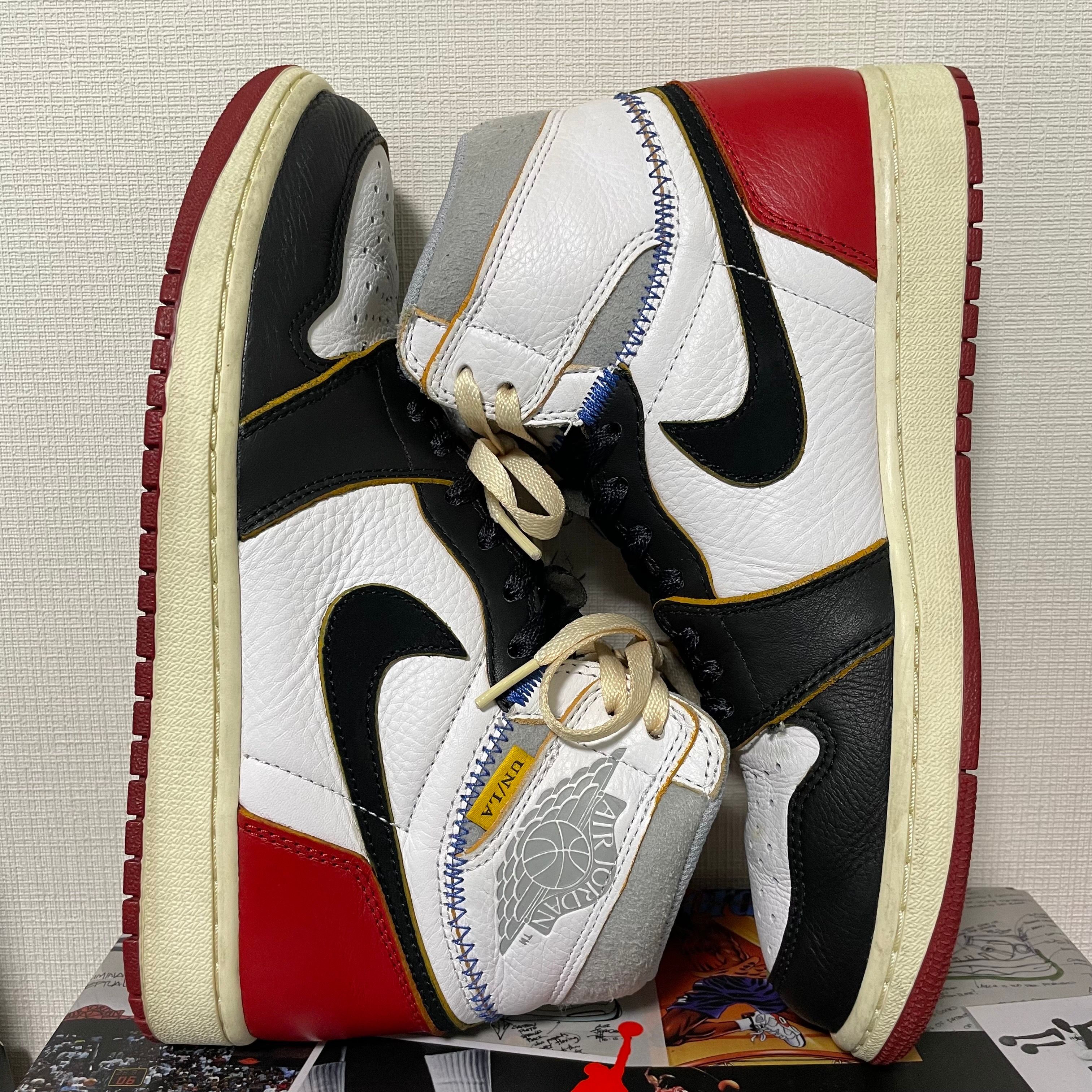 UNION × Nike Air Jordan 1 Retro High OG NRG "Varsity Red/Wolf Grey"