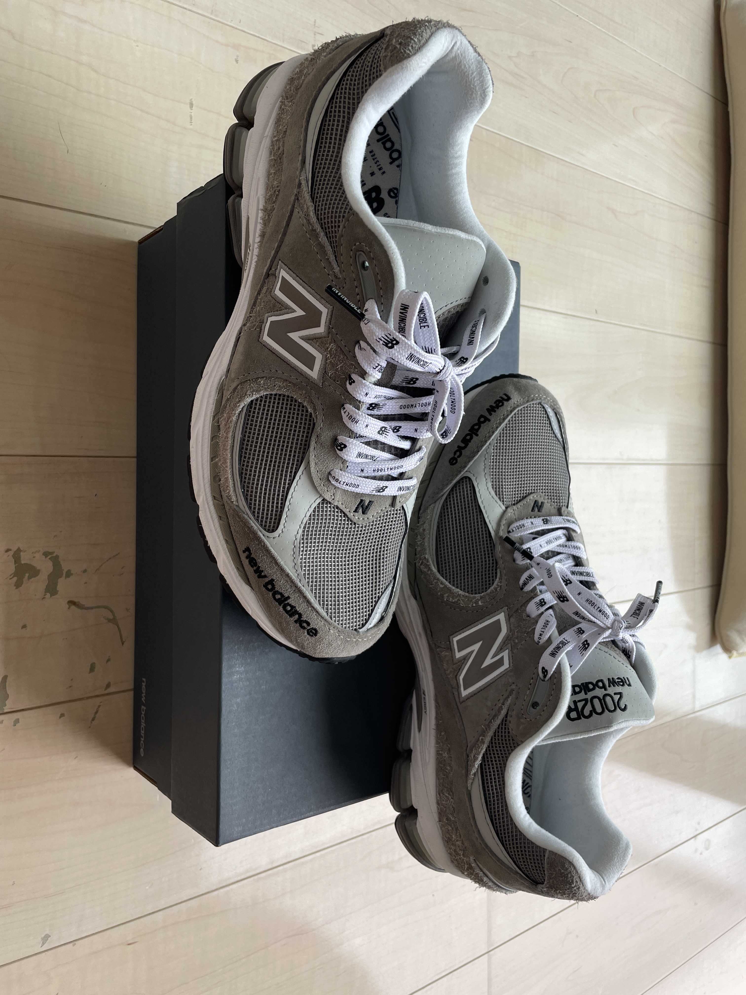 N.HOLLYWOOD × INVINCIBLE × New Balance 2002R "Gray"
