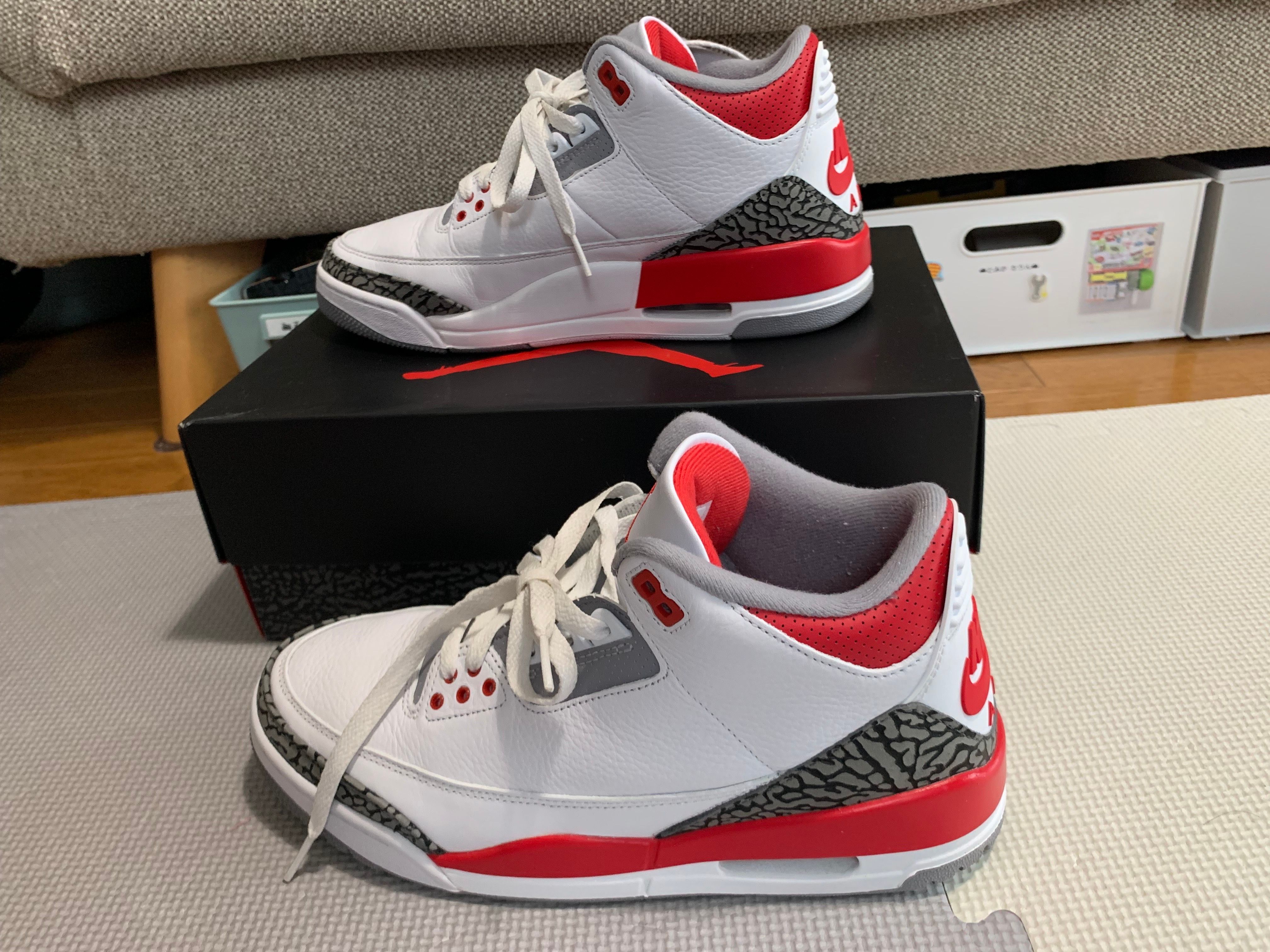 Nike Air Jordan 3 Retro OG "Fire Red" (2022)