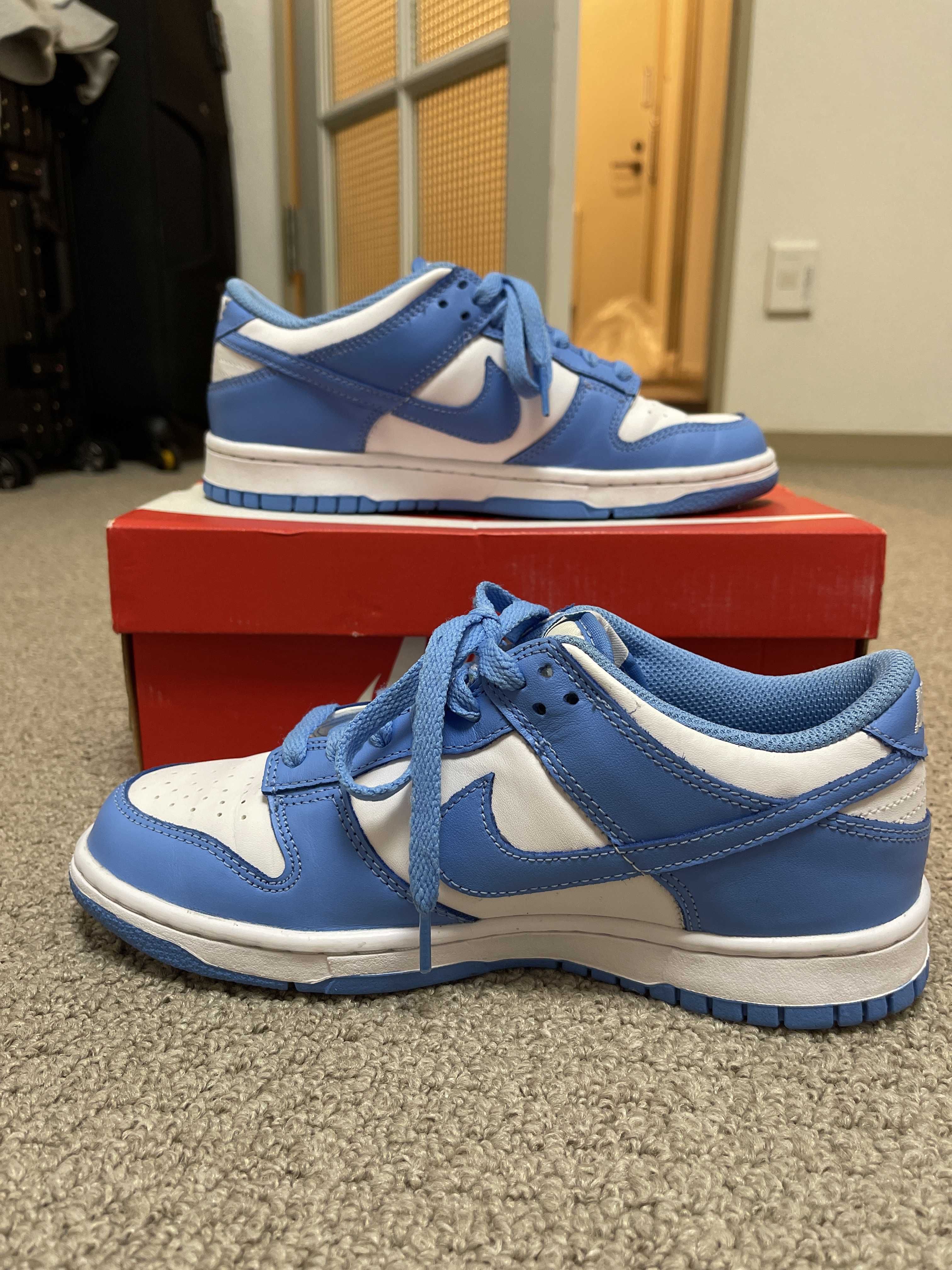 NIKE GS DUNK LOW "UNIVERSITY BLUE"