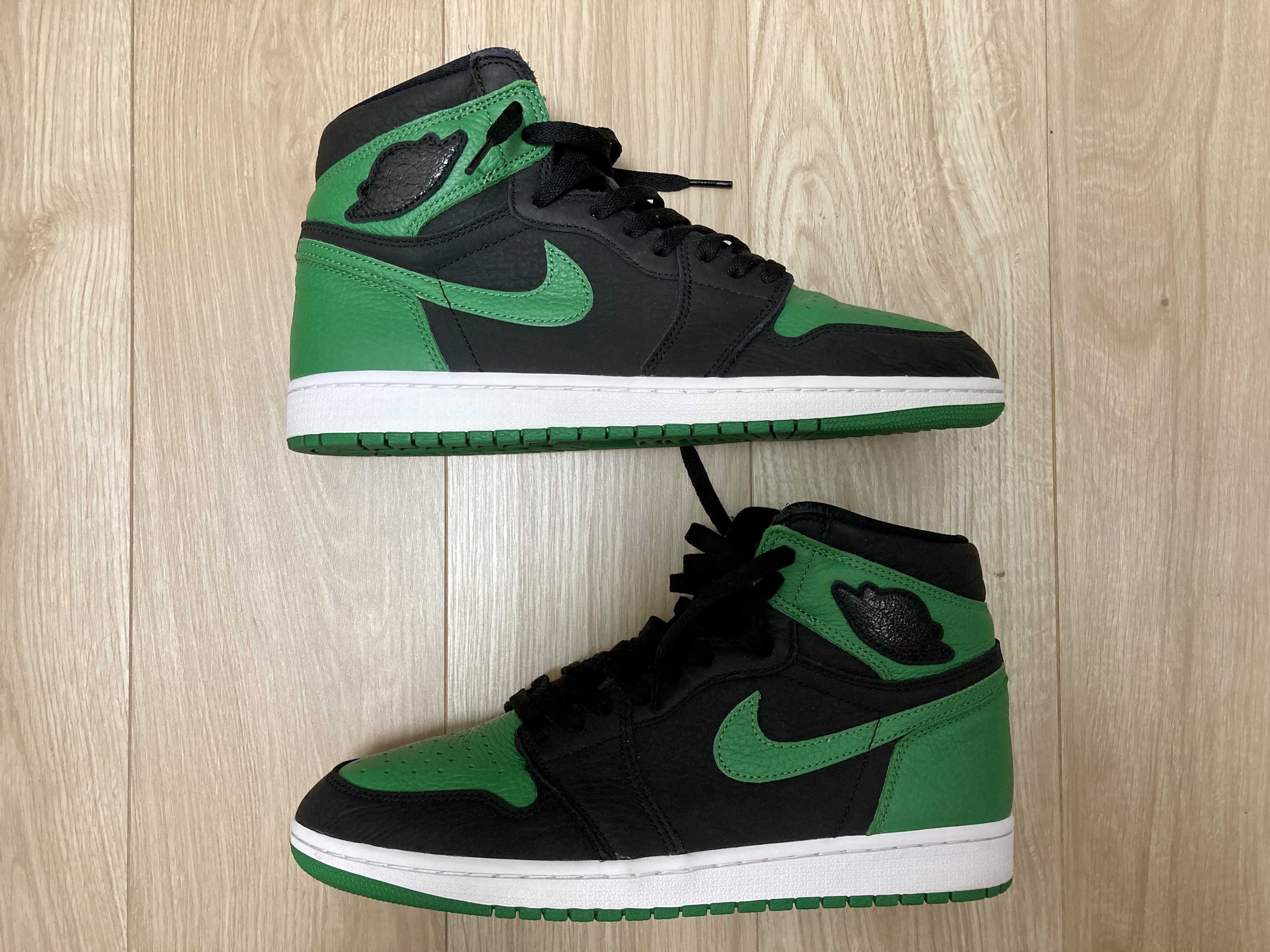 Nike Air Jordan 1 Retro High OG "Black/Pine Green" (2020)      