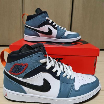 FACETASM × Nike Air Jordan 1 Mid "White/Navy"