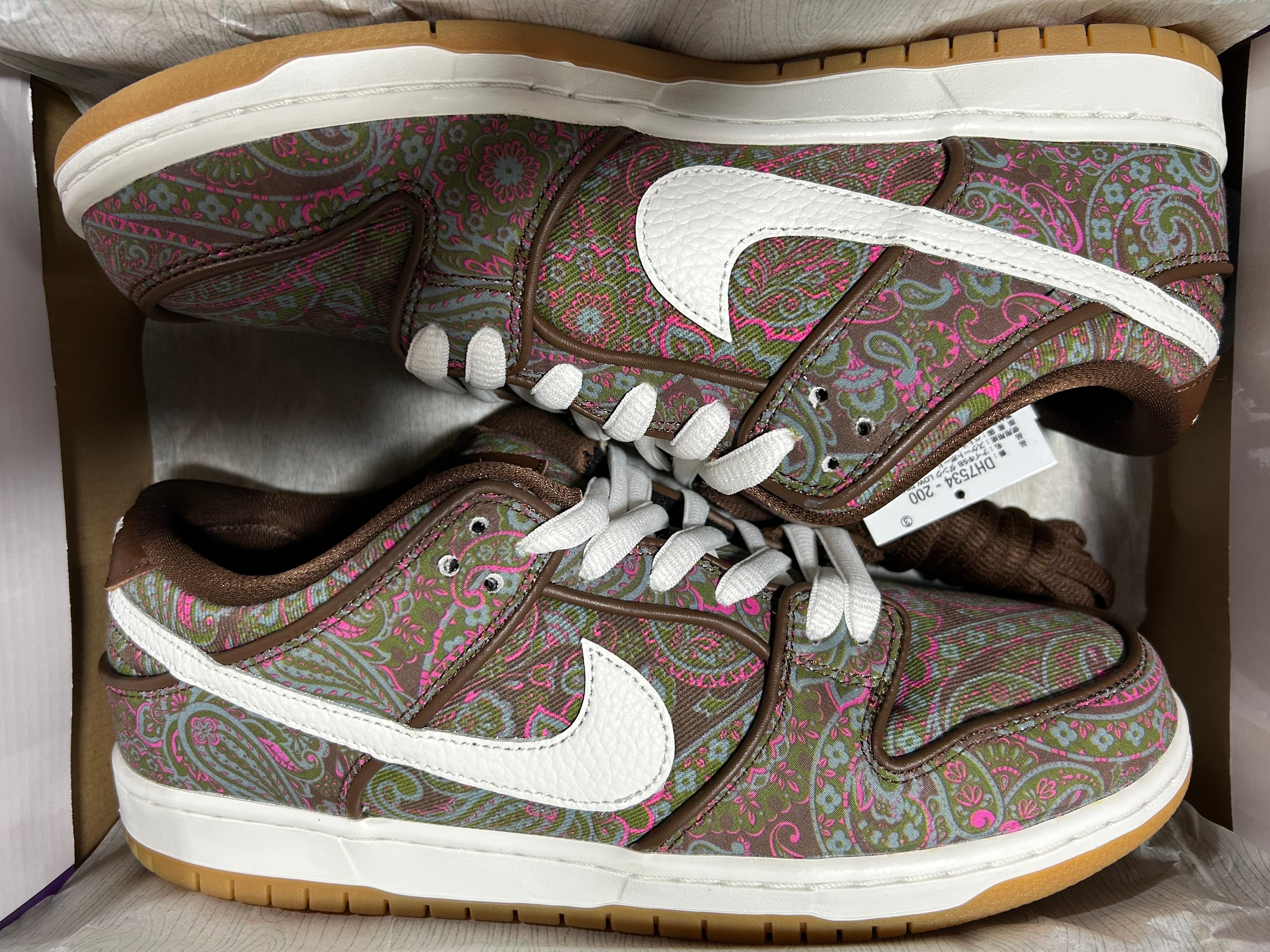 Nike SB Dunk Low PRM "Brown Paisley"