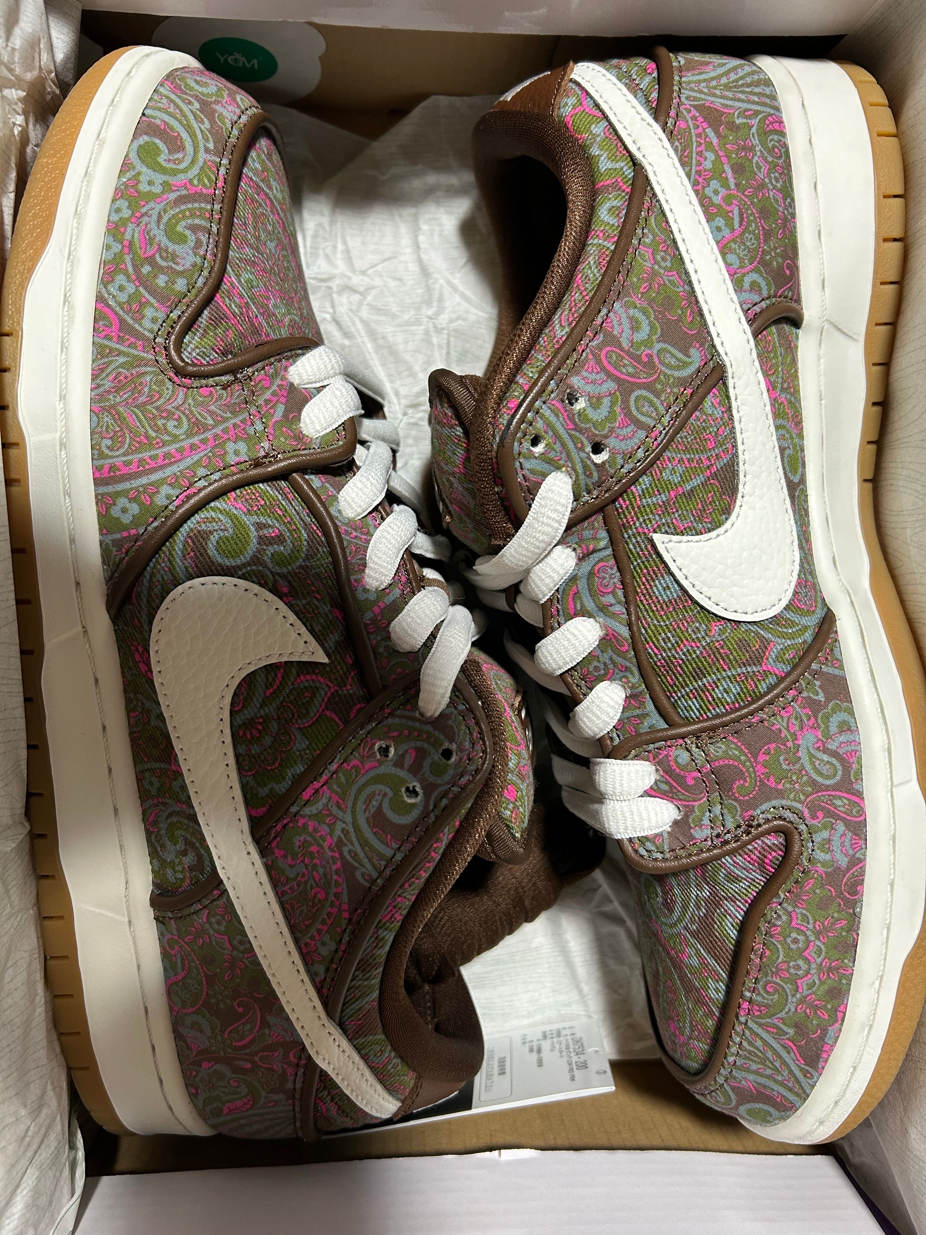Nike SB Dunk Low PRM "Brown Paisley"
