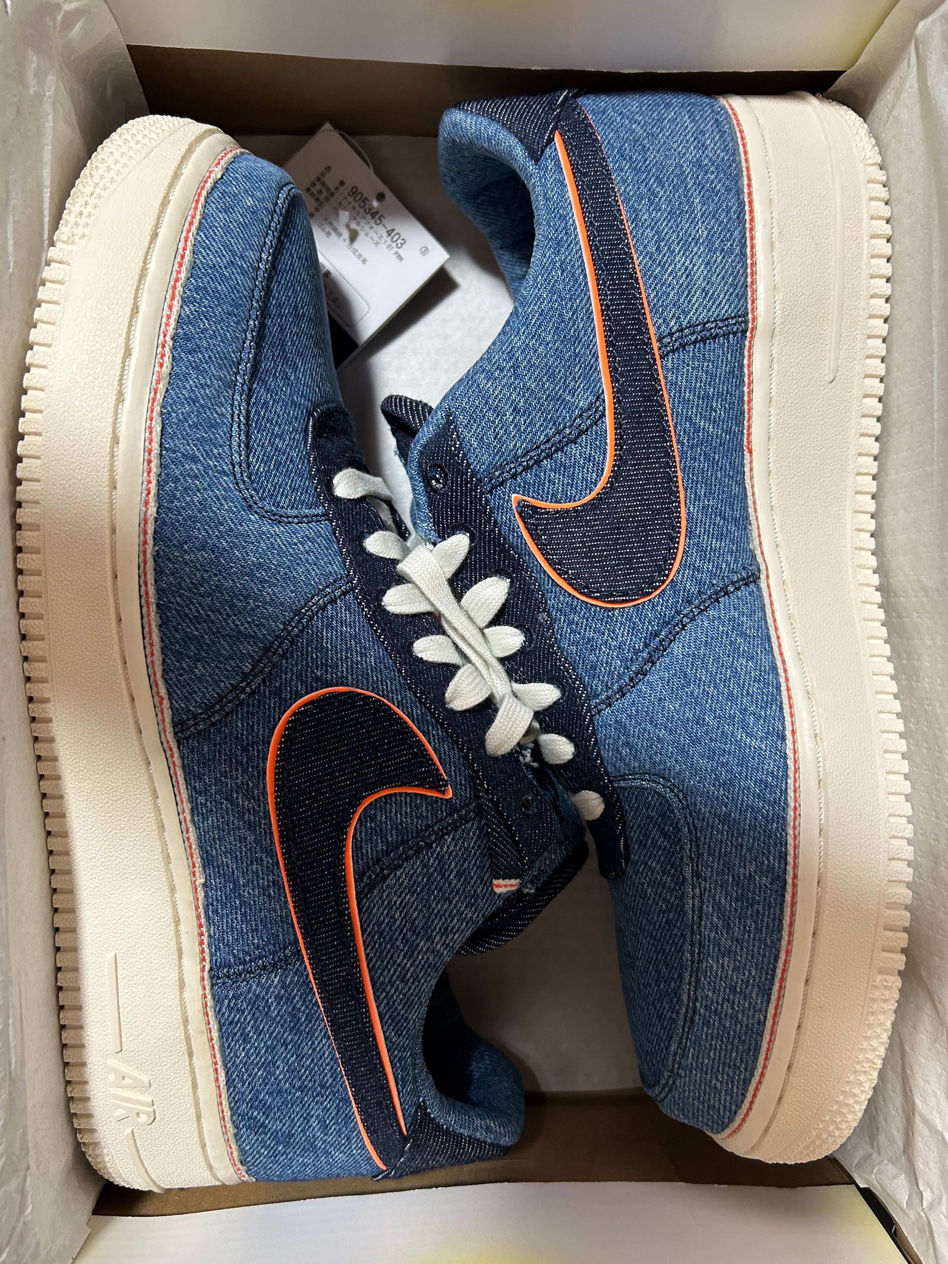 3×1 × Nike Air Force 1 Low Denim Pack "Indigo"