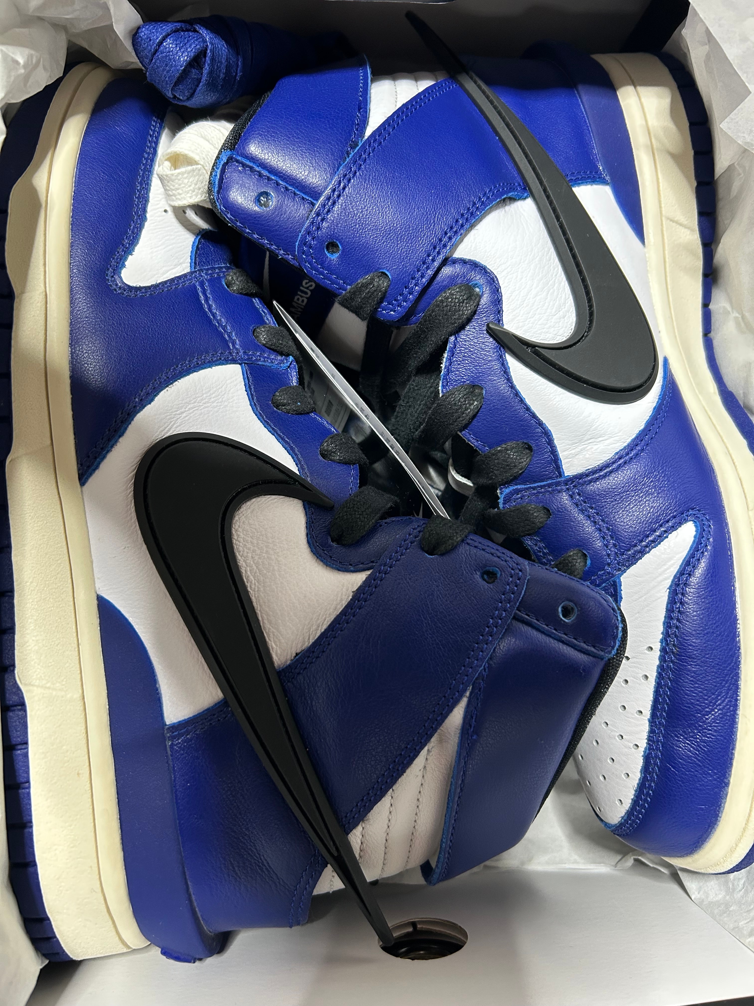 Ambush × Nike Dunk High "Deep Royal"