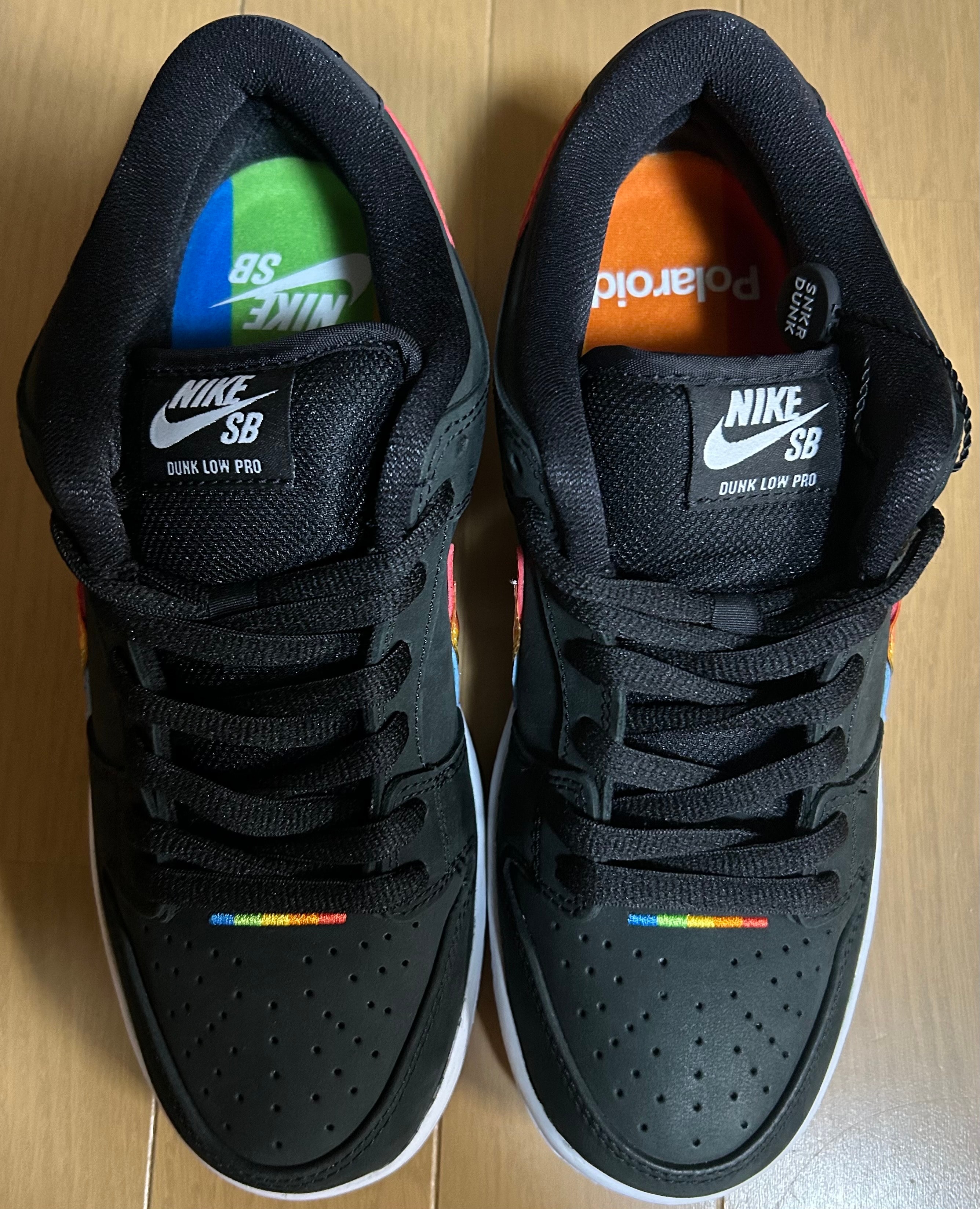 Polaroid × Nike SB Dunk Low Pro QS "Black/White"