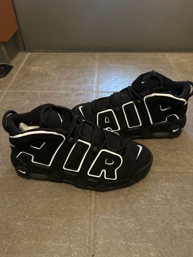 Nike Air More Uptempo "Black/White"(2020)
