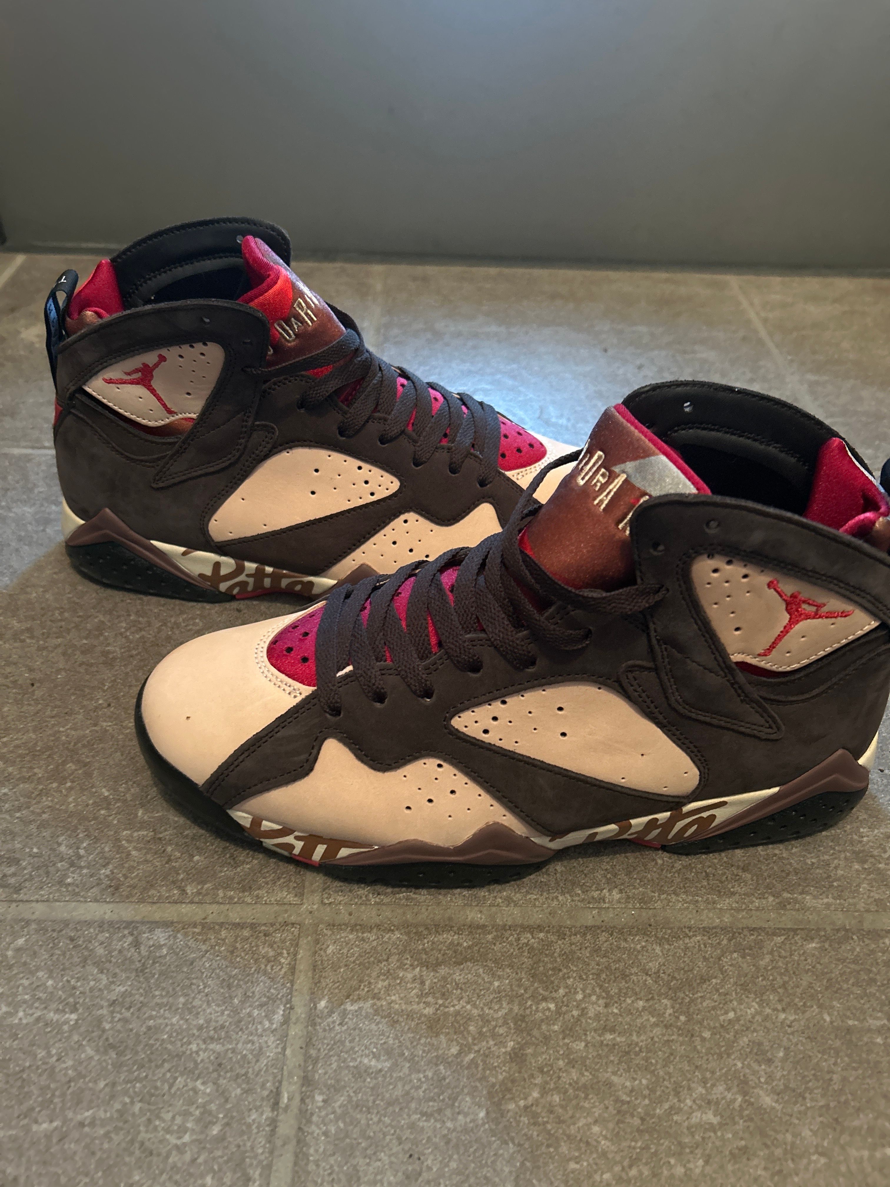 Patta × Nike Air Jordan 7 OG "Brown"