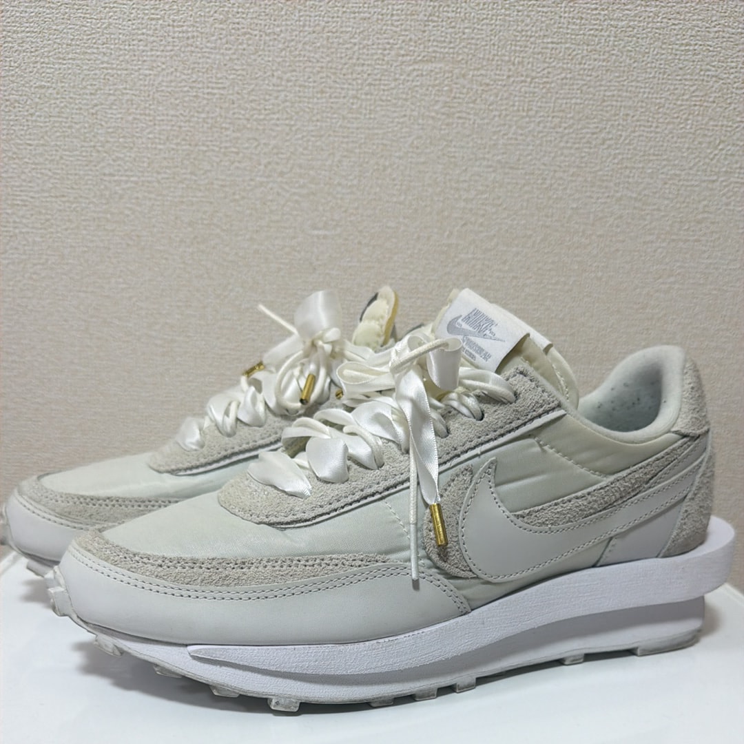 sacai × Nike LDV Waffle "Triple White"