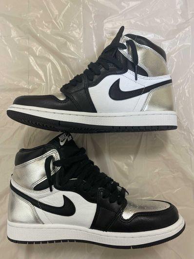 Nike Women's Air Jordan 1 Retro High OG "Silver Toe"