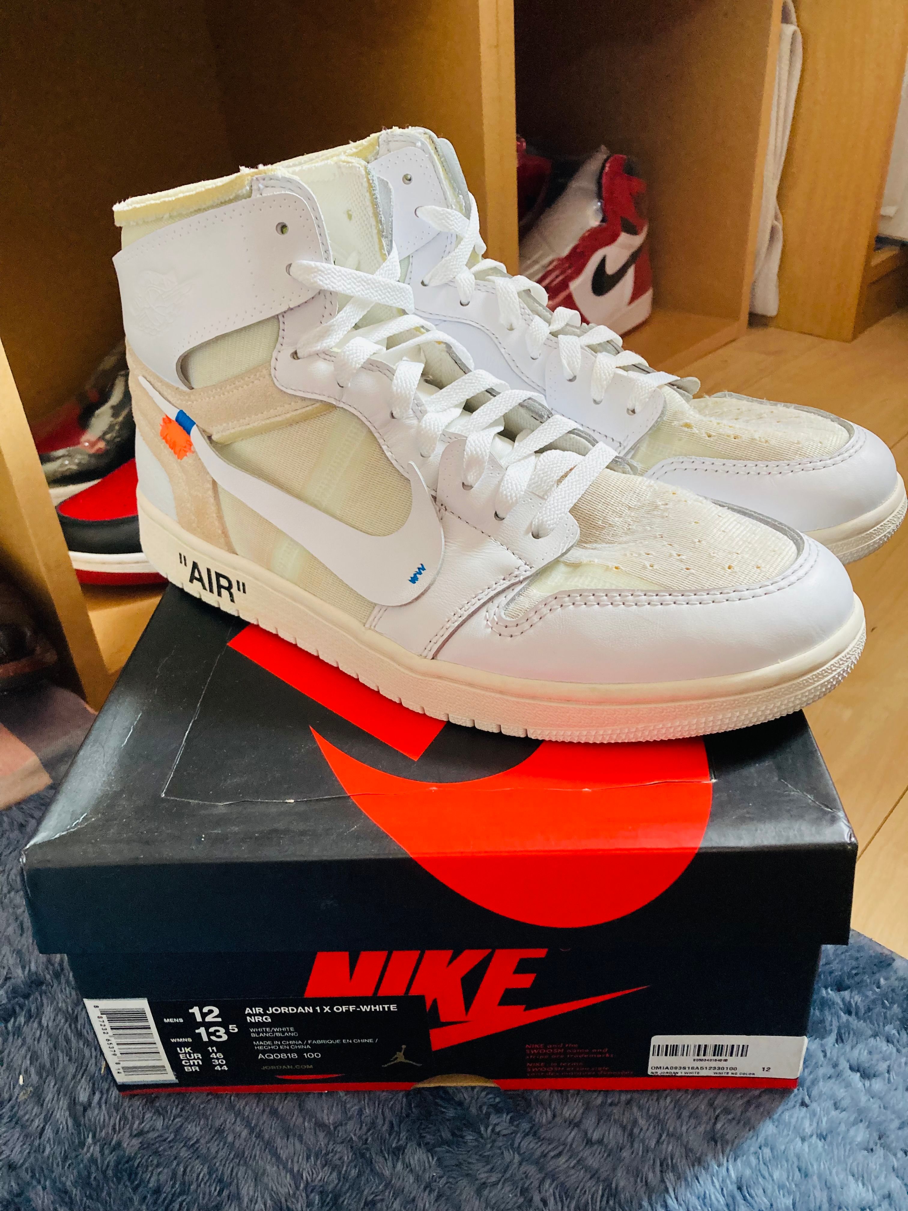Off-White × Nike Air Jordan 1 Retro High "White"