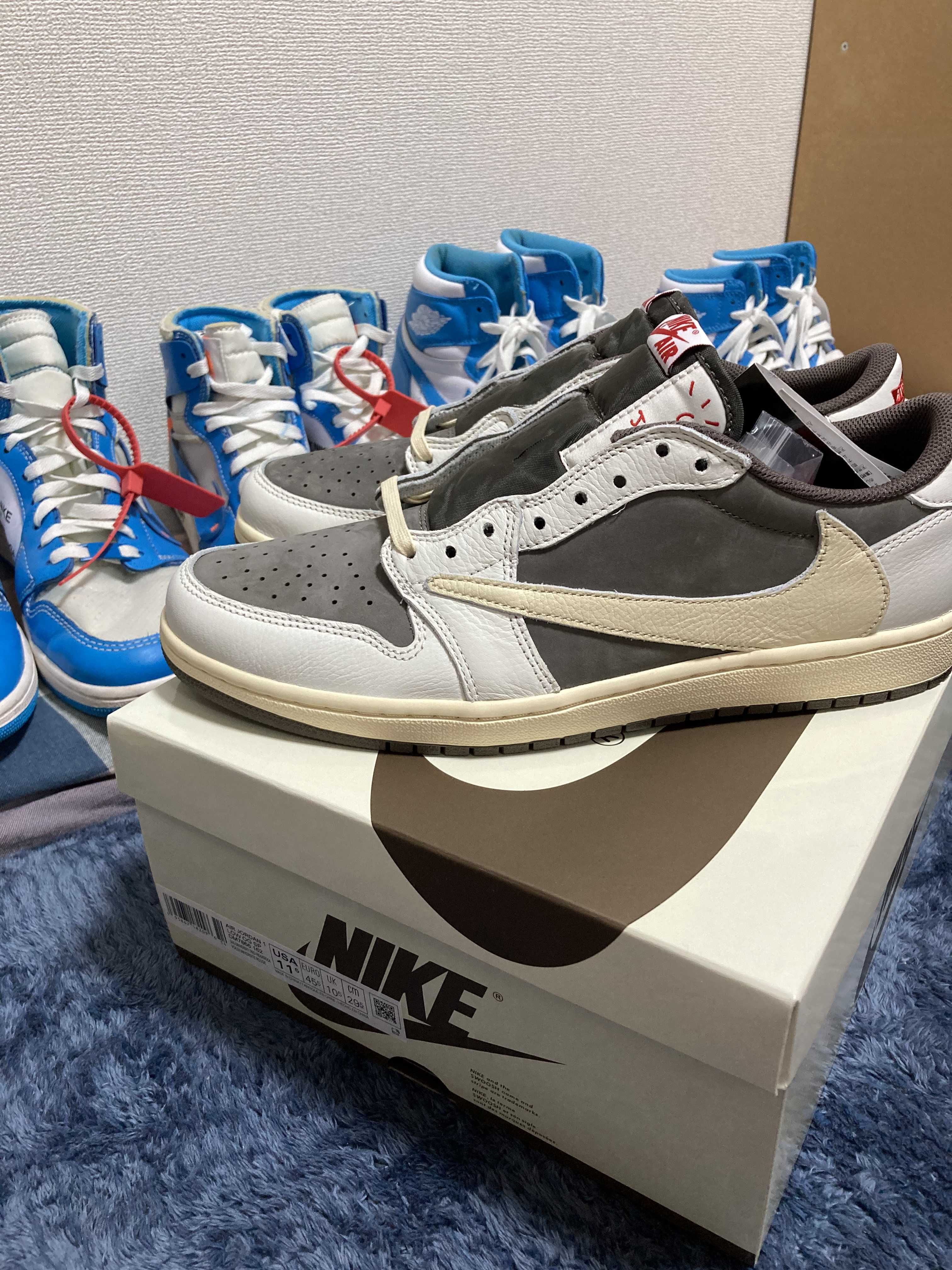 Travis Scott × Nike Air Jordan 1 Low OG SP "Reverse Mocha/Sail and Ridgerock"