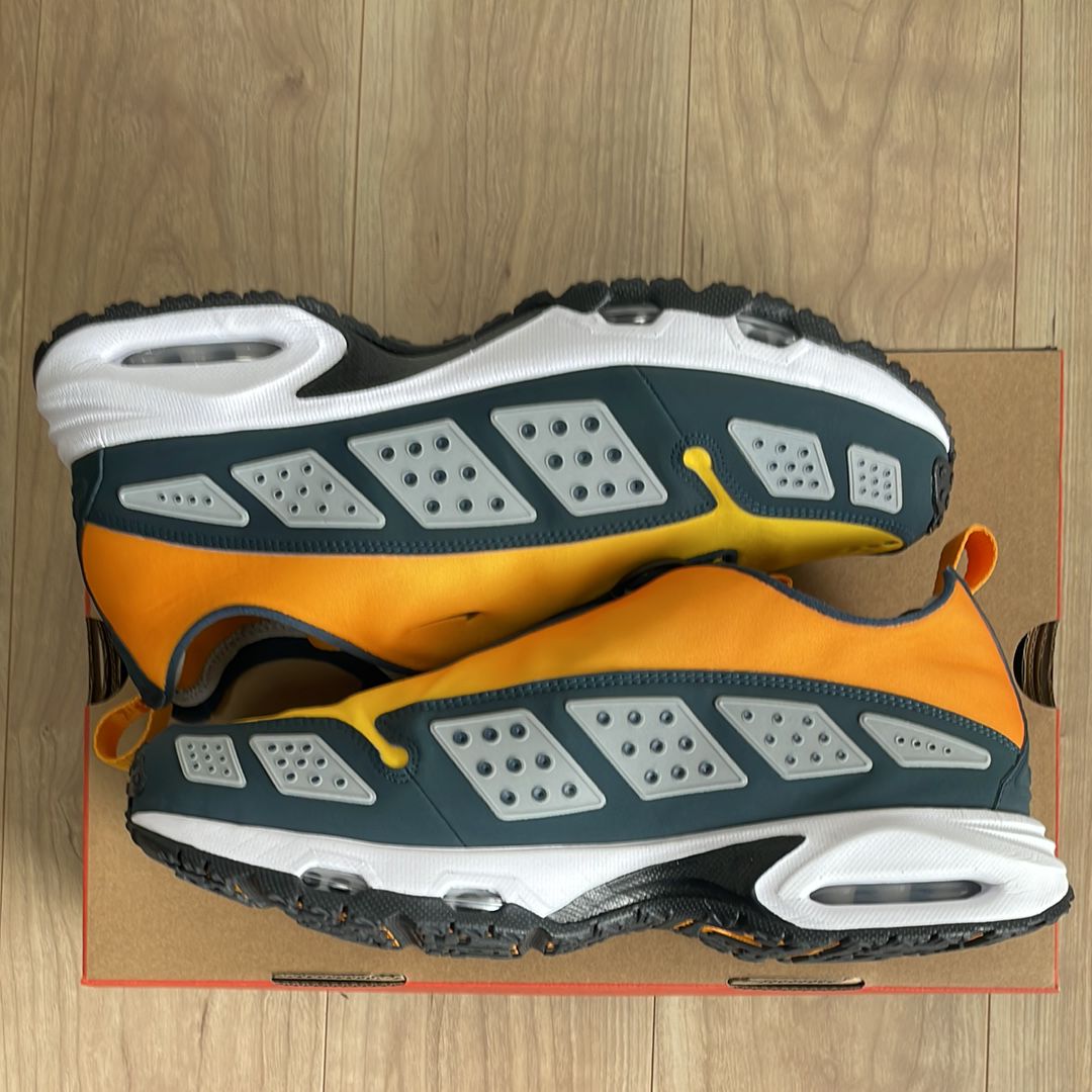 Nike Women's Air Max SNDR "Canyon Gold and Deep Ocean"