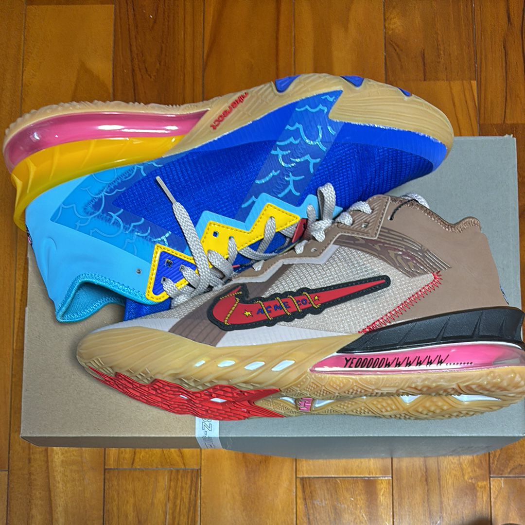 SPACE PLAYERS × NIKE LEBRON 18 LOW "WILE E. × ROADRUNNER"