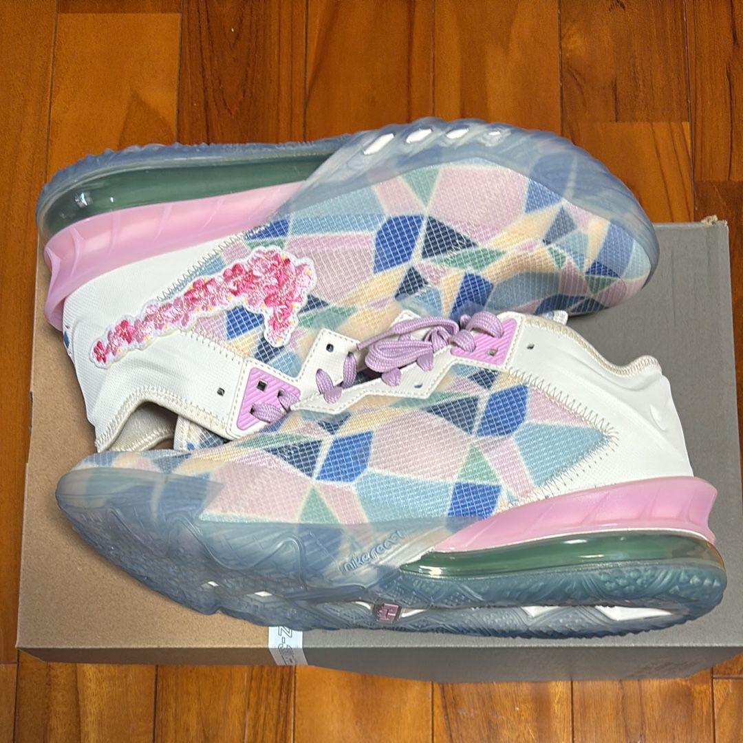 atmos × Nike LeBron 18 Low "Cherry Blossom"