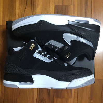 Nike Air Jordan 3 Retro Tinker "Black/Cement Grey"