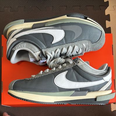 sacai × Nike Zoom Cortez "Iron Grey"