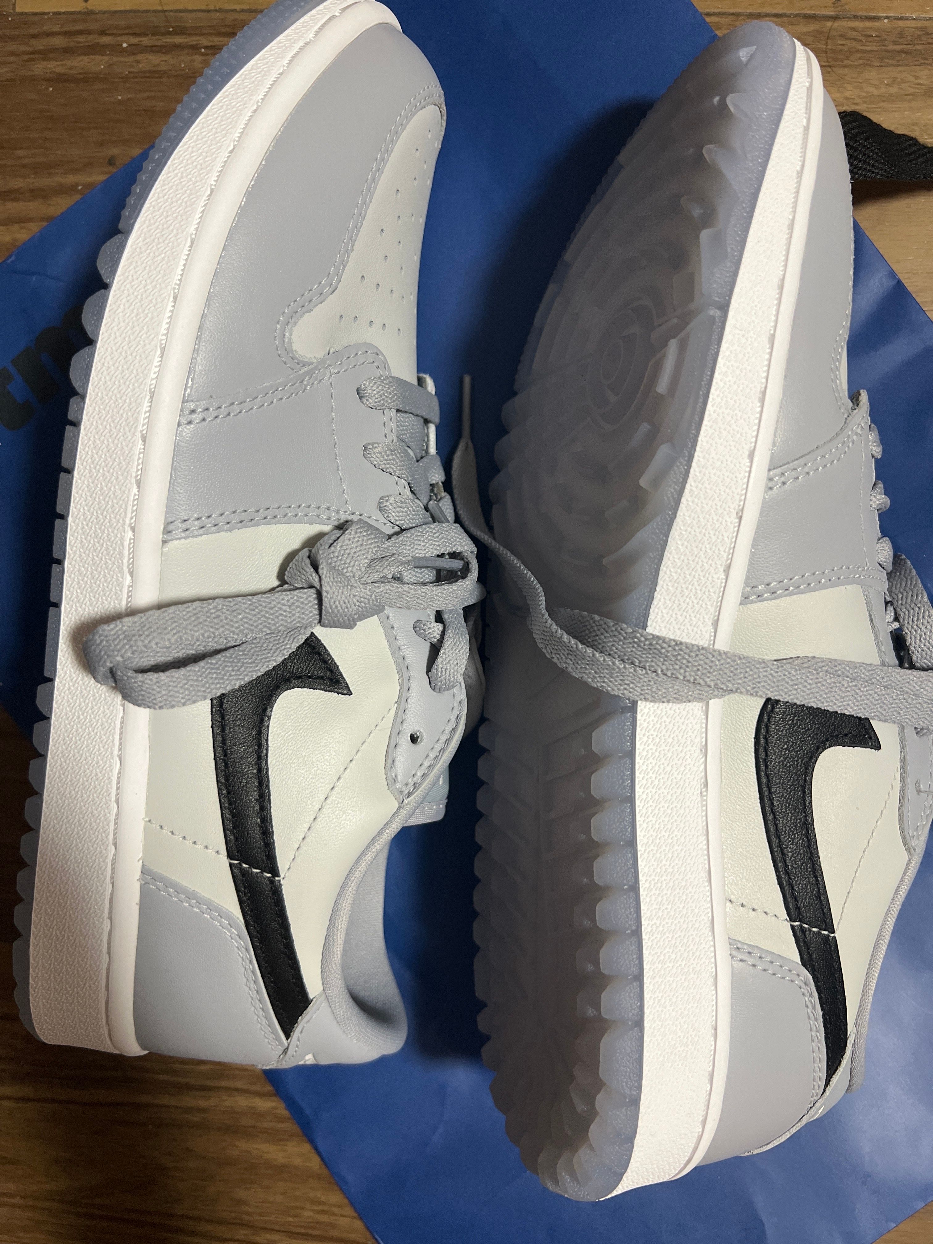 Nike Air Jordan 1 Low Golf "Wolf Grey/Photon Dust/White/Black"