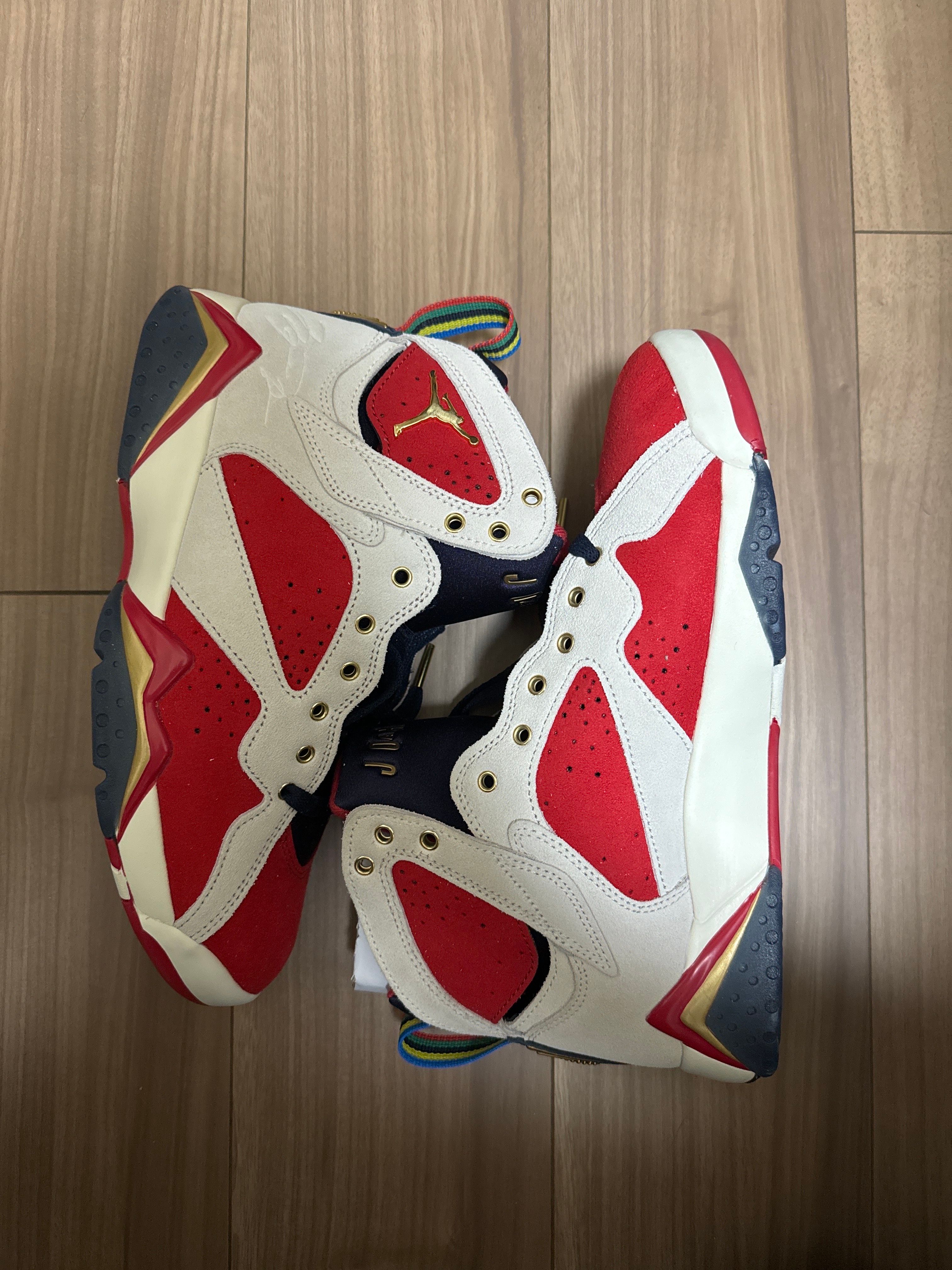 Trophy Room × Nike Air Jordan 7 "True Red and Obsidian"