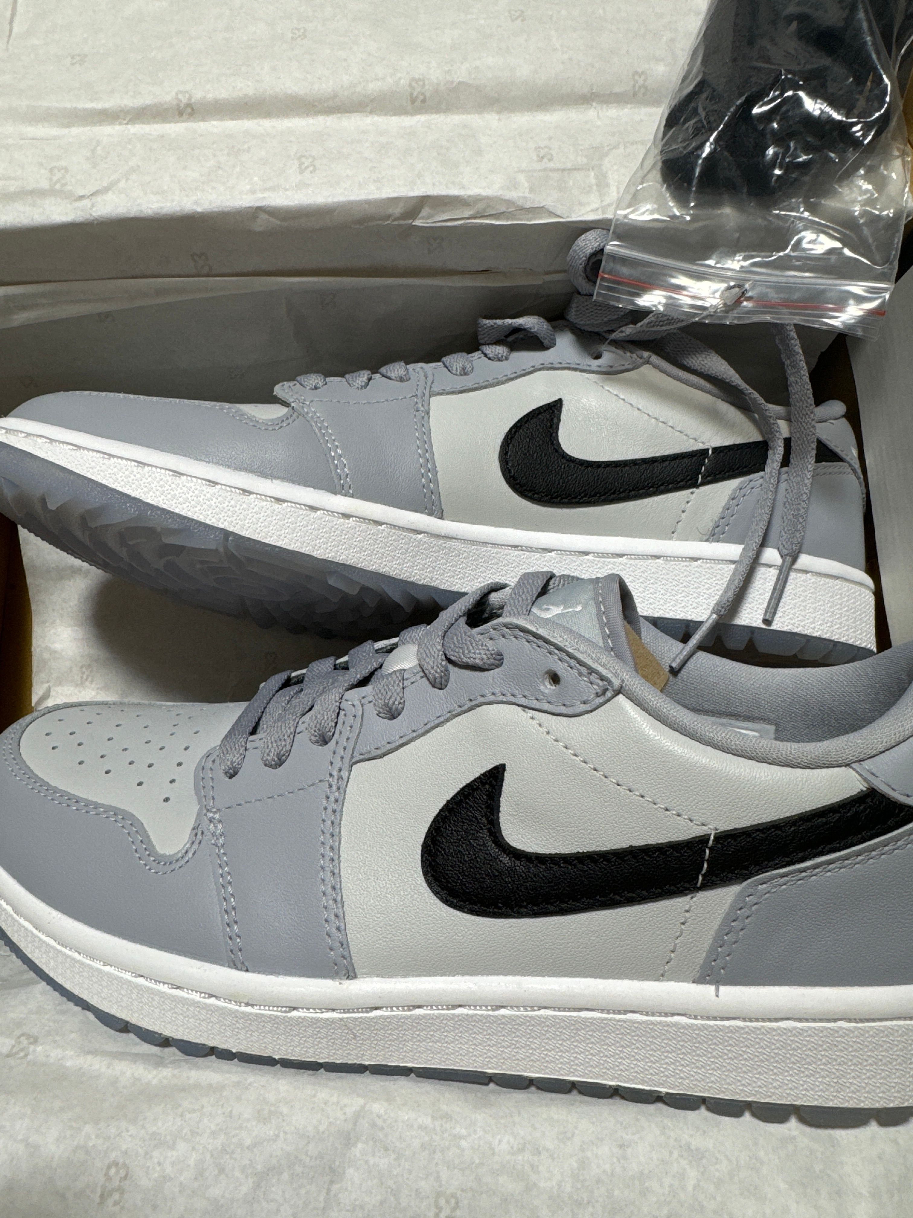 Nike Air Jordan 1 Low Golf "Wolf Grey/Photon Dust/White/Black"