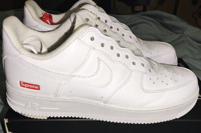 Supreme × Nike Air Force 1 Low "White"
