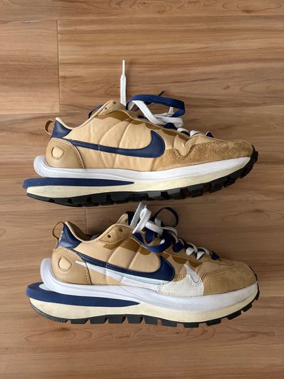Sacai × Nike Vapor Waffle "Sesame And Blue Void"