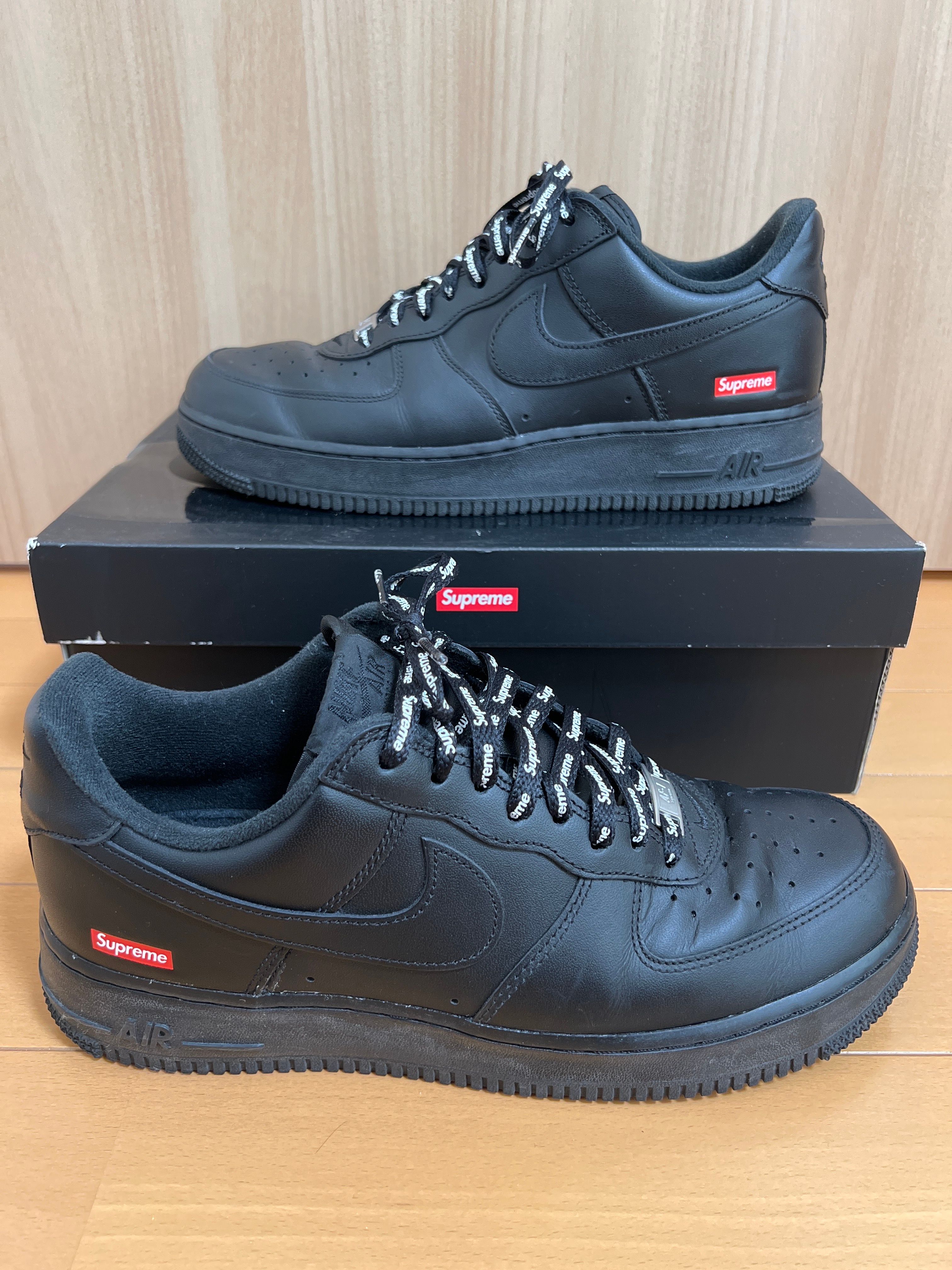 Supreme × Nike Air Force 1 Low "Black"