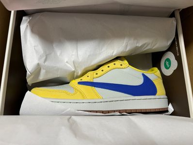 Travis Scott × Nike Women's Air Jordan 1 Retro Low OG "Canary"