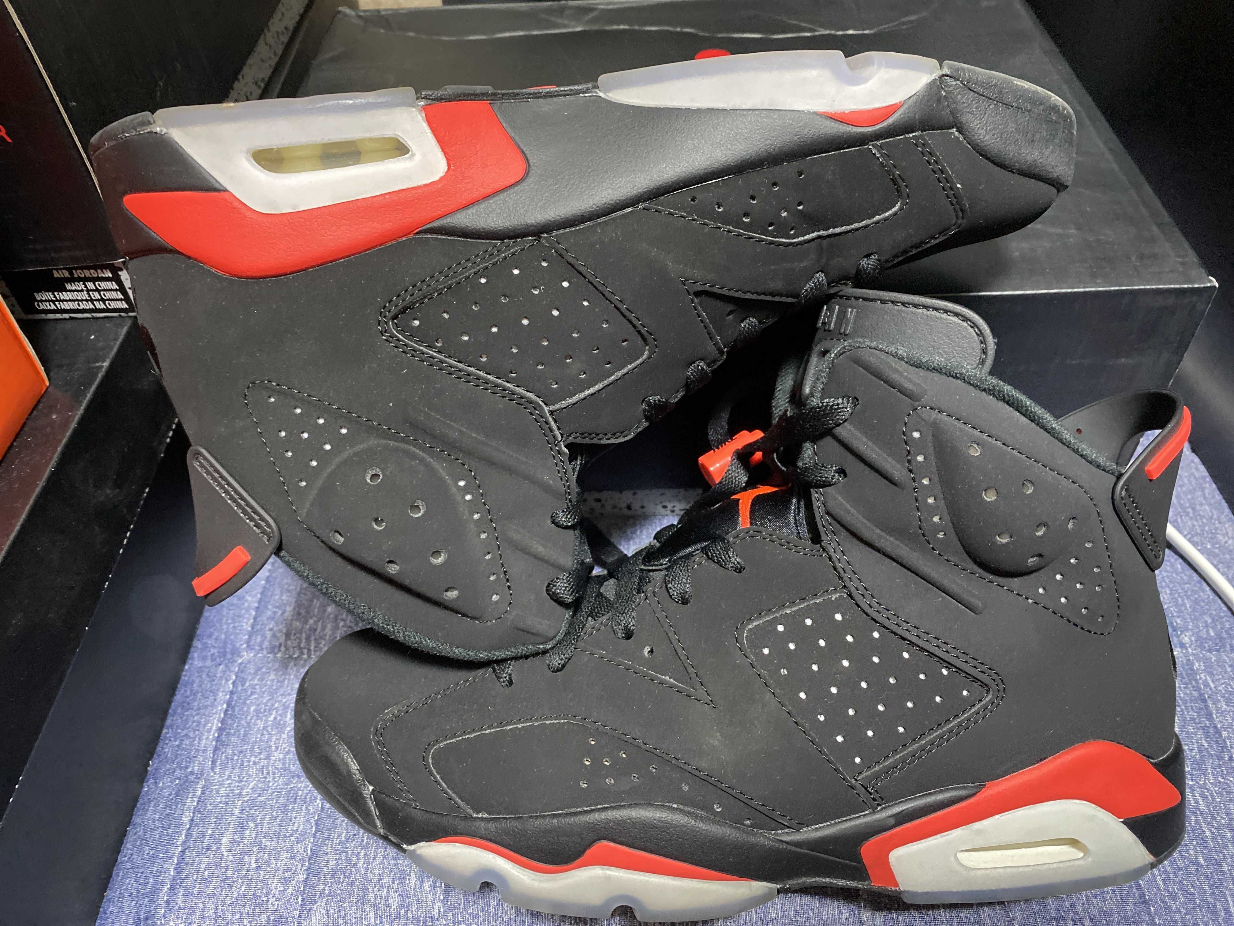 Nike Air Jordan 6 Retro OG "Black/Infrared"