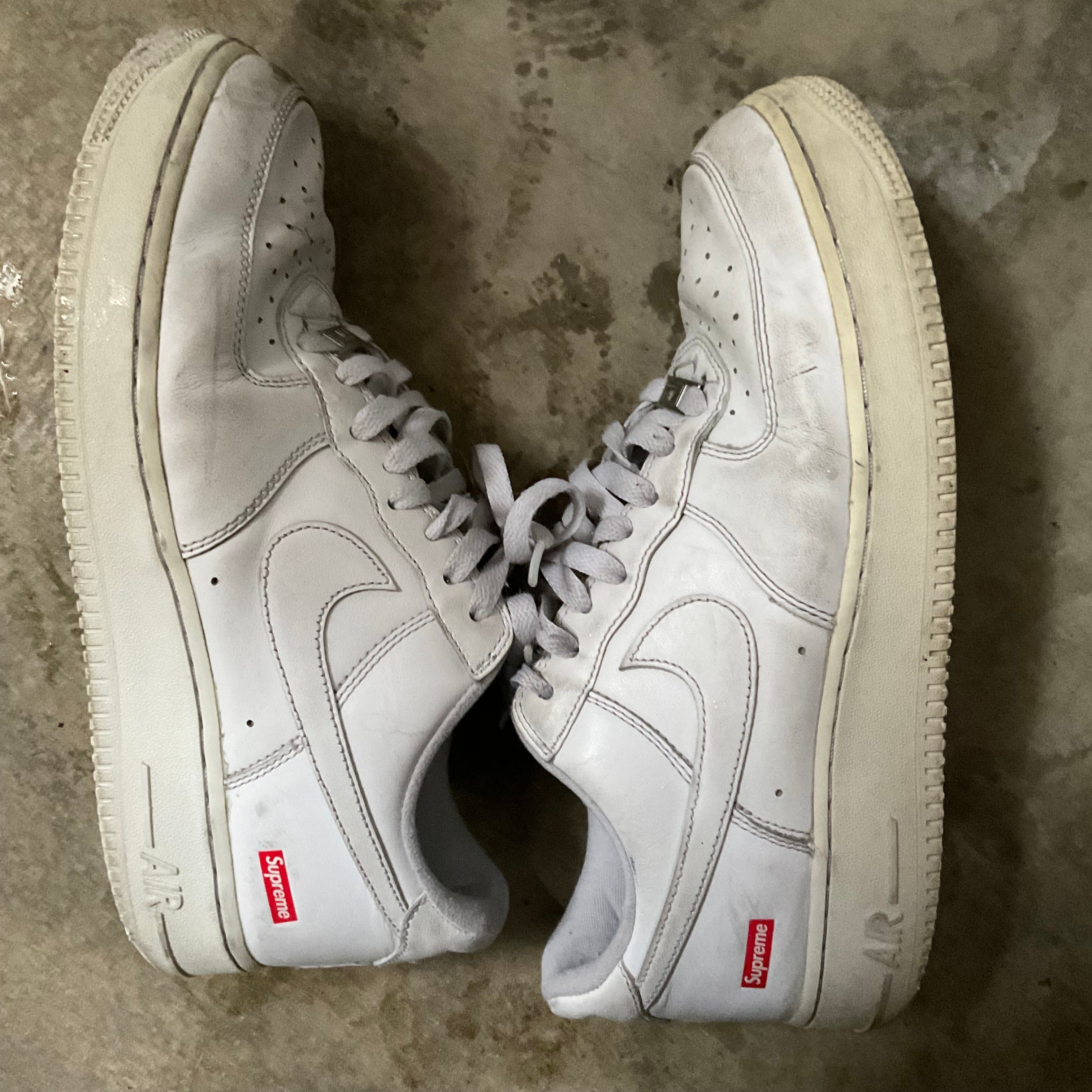 Supreme × Nike Air Force 1 Low "White"