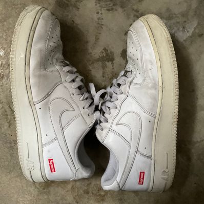Supreme × Nike Air Force 1 Low "White"