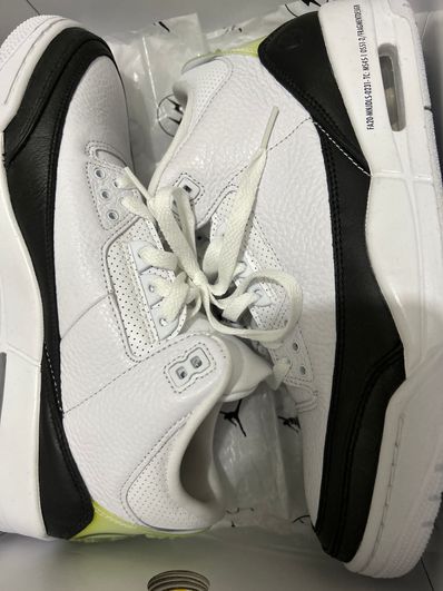 Fragment × Nike Air Jordan 3 "White/Black"