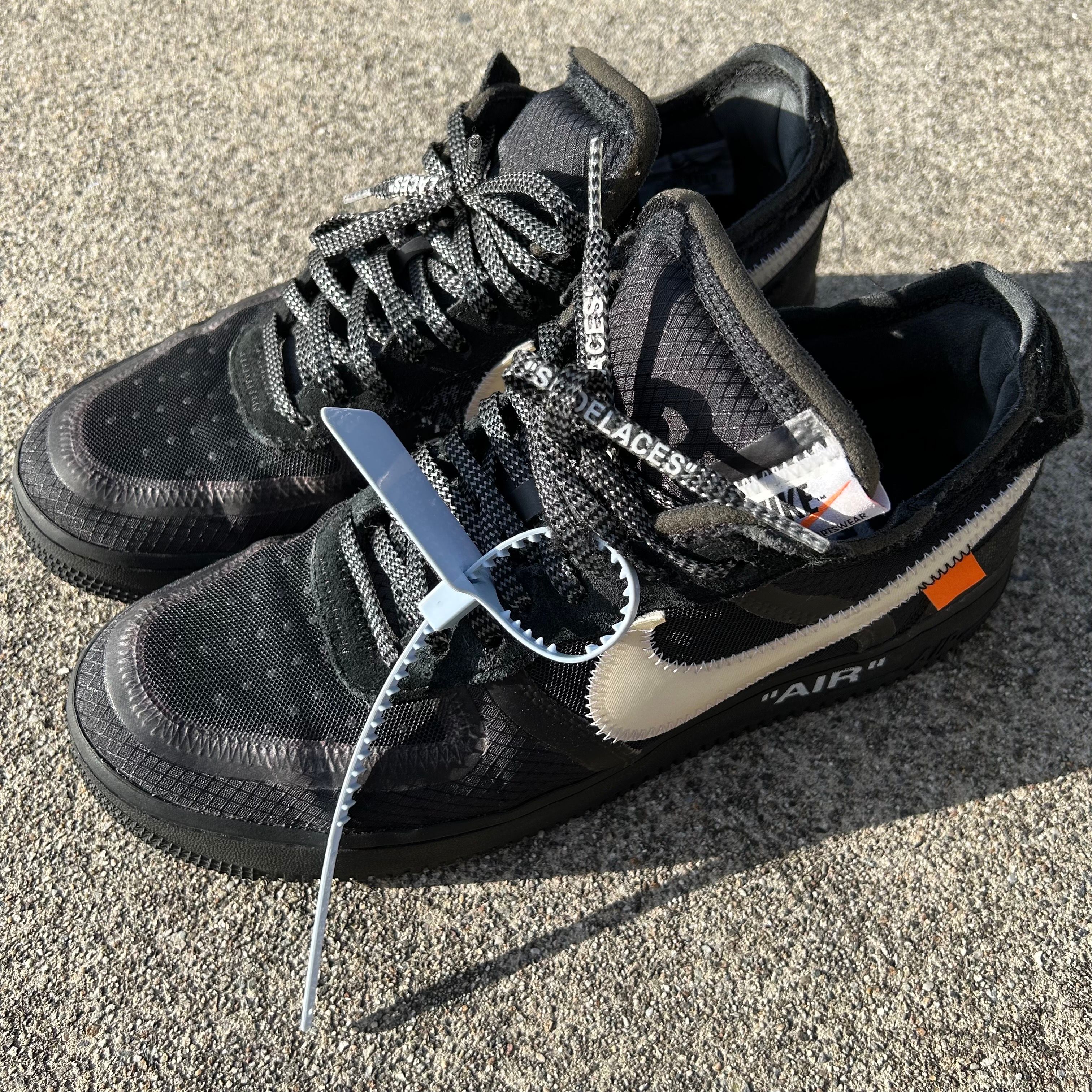 Off-White × Nike Air Force 1 Low "Black"
