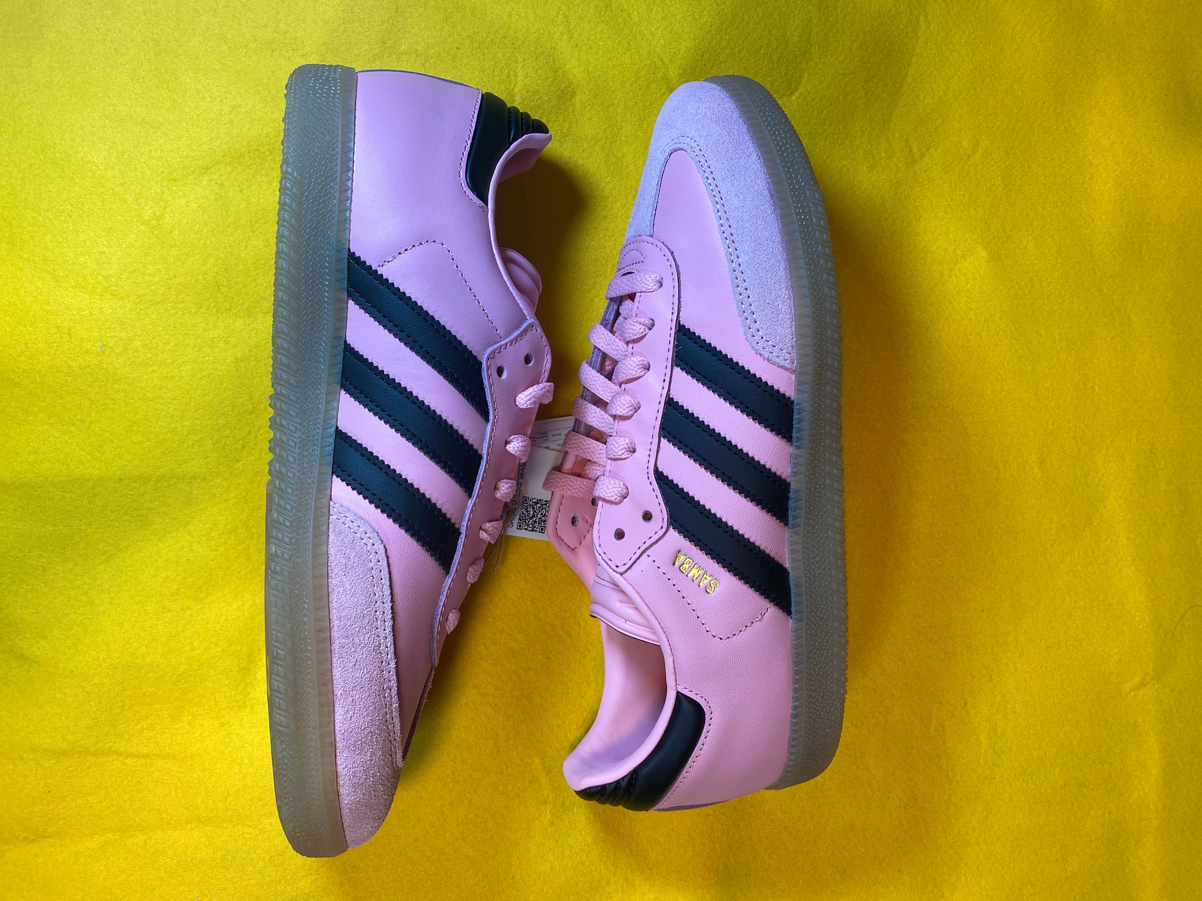 Inter Miami CF × adidas Samba Messi "Light Pink/Core Black/Gum"