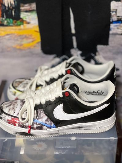 PEACEMINUSONE × Nike Air Force 1 Low Para Noise "Black" / G-DRAGON