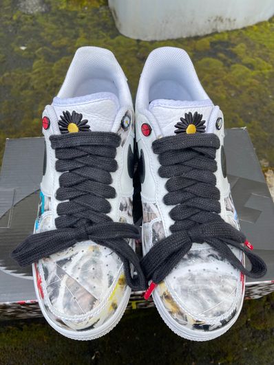 PEACEMINUSONE × Nike Air Force 1 Low "Para-noise/White/Black" / G-DRAGON