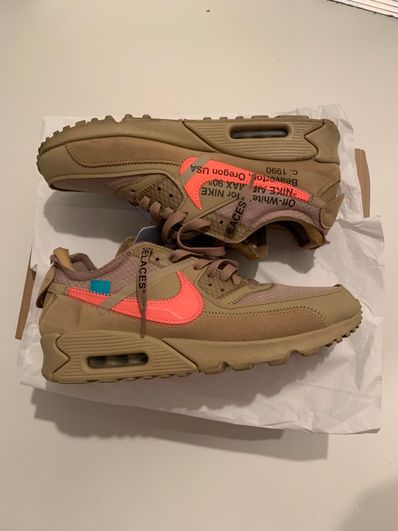 Off-White × Nike Air Max 90 "Desert Ore"